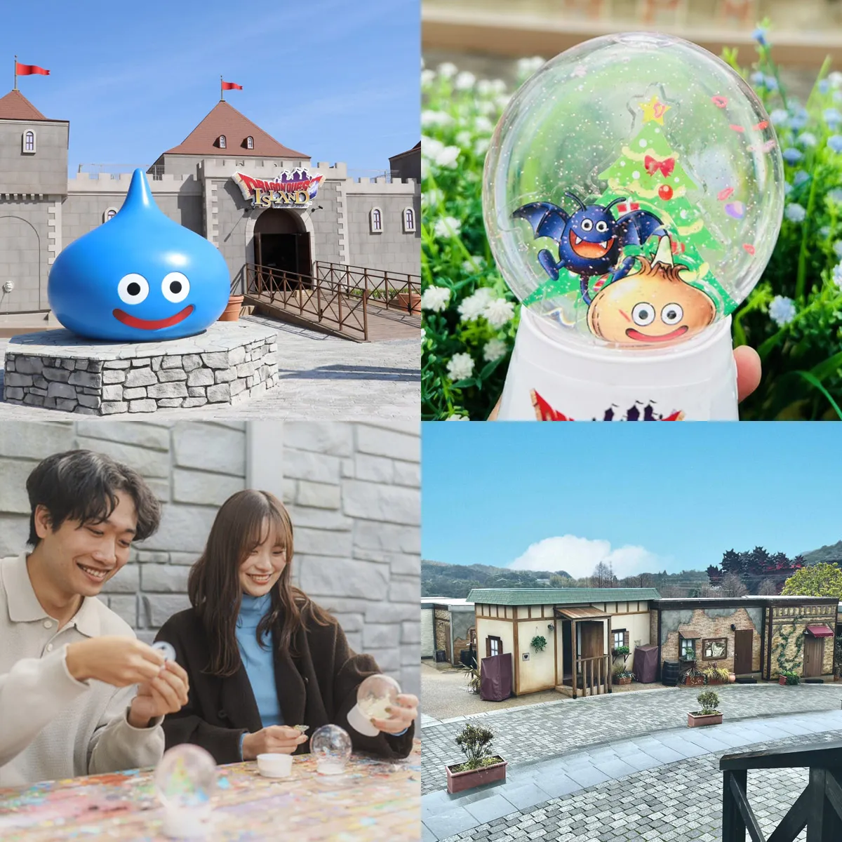 スノードーム制作体験 ドラゴンクエストアイランド