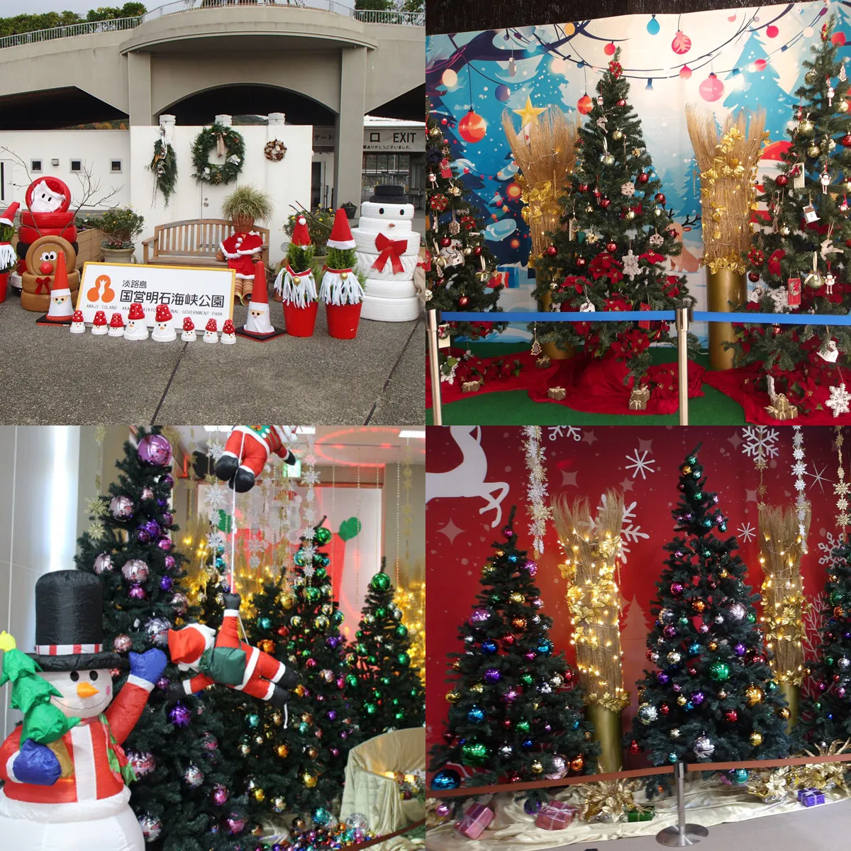 クリスマスフォトスポット 淡路島国営明石海峡公園