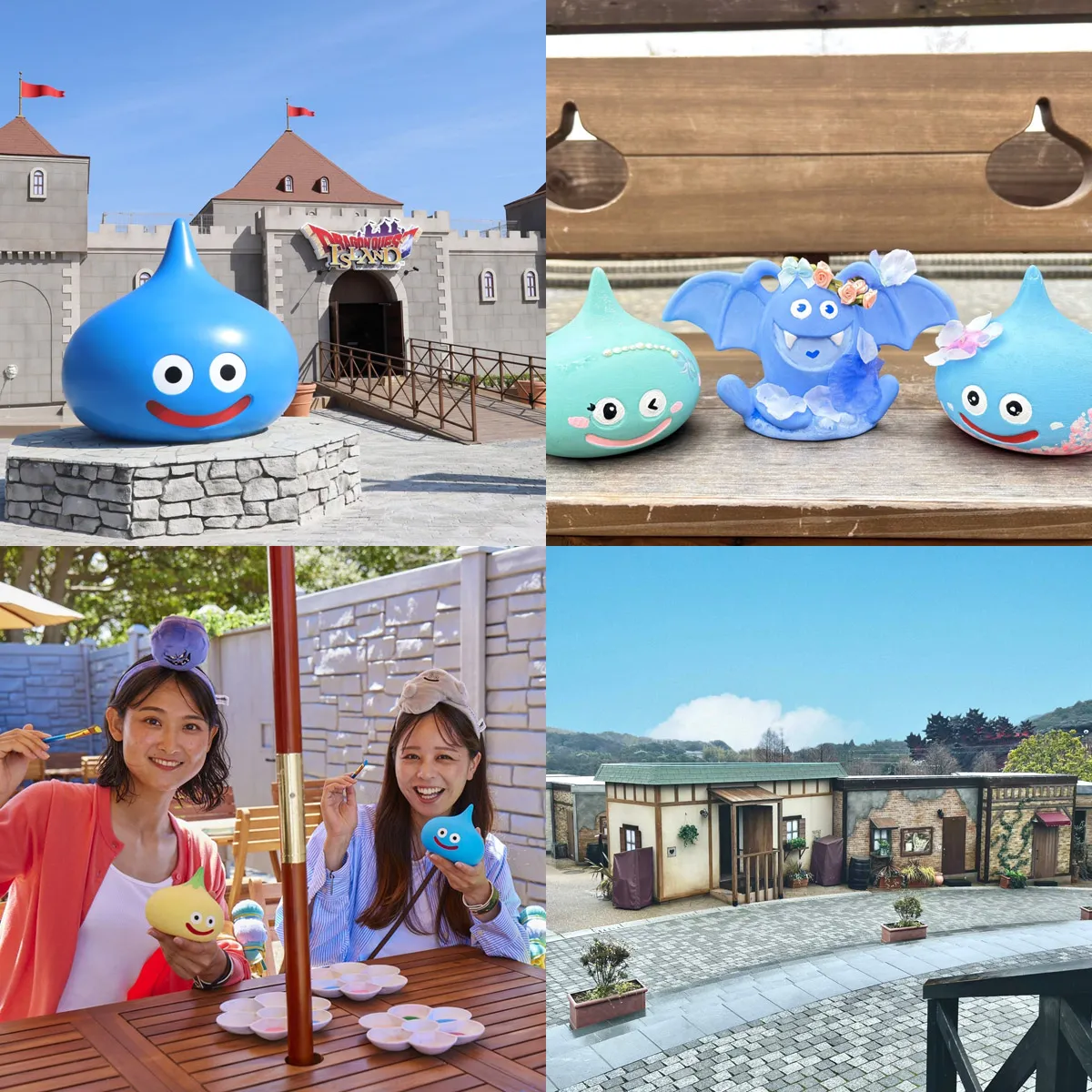 春のクラフト体験「彩りフラワークラフト」ドラゴンクエストアイランド