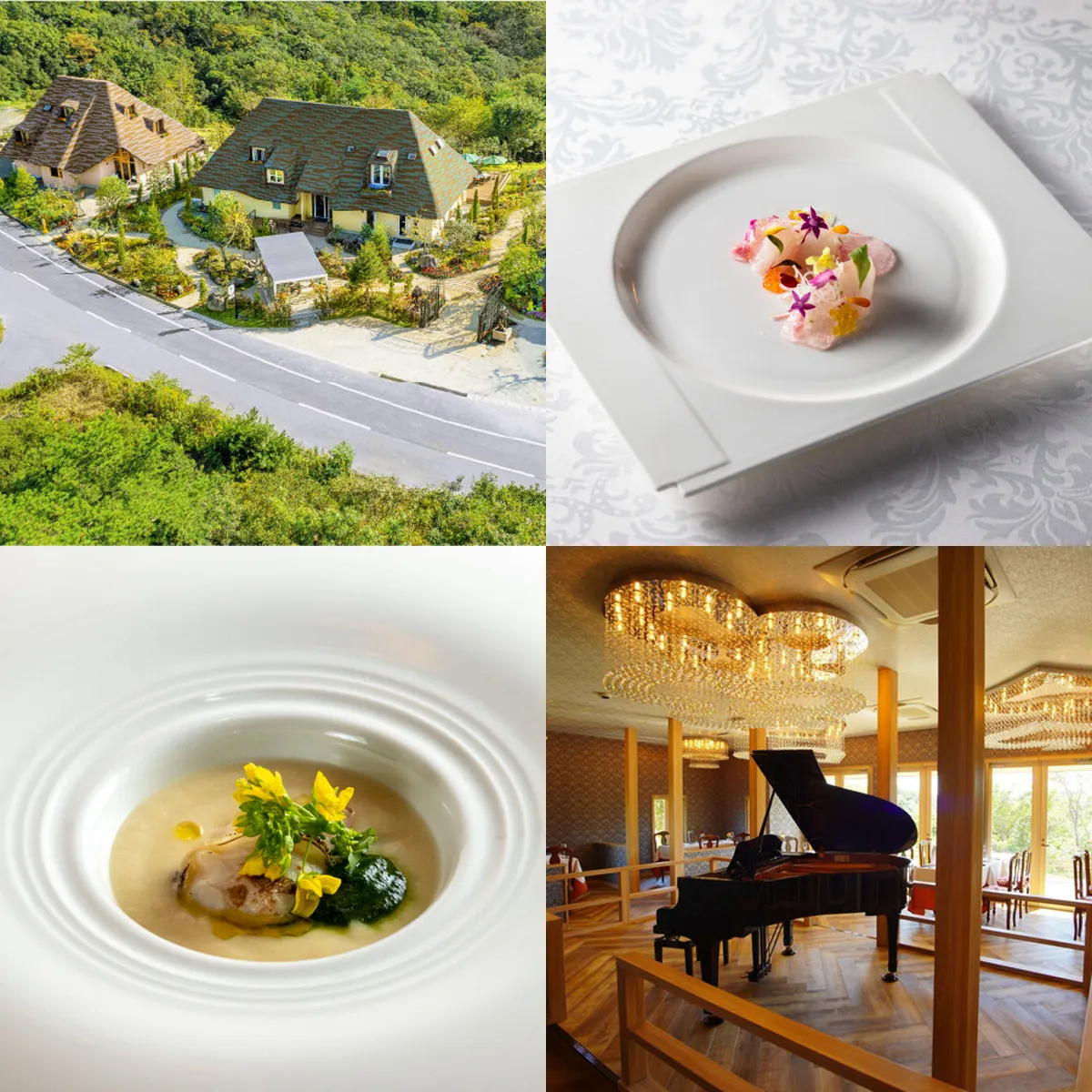 春のガストロノミーコース フレンチの森