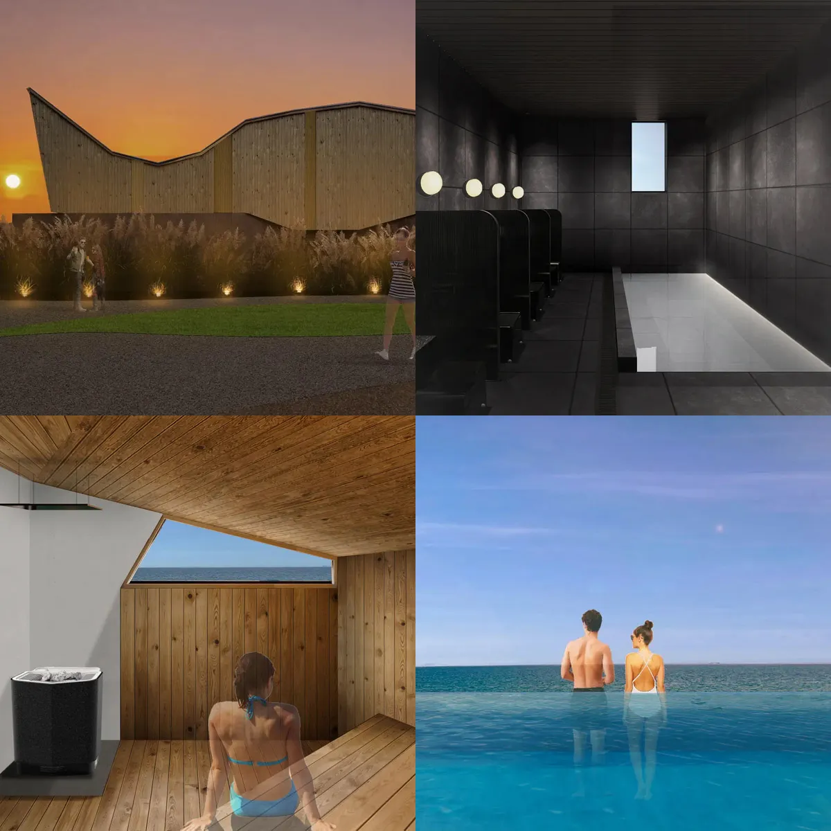 温浴施設「SUNAMERI（スナメリ） Spa&Sauna」が淡路島西海岸にオープン